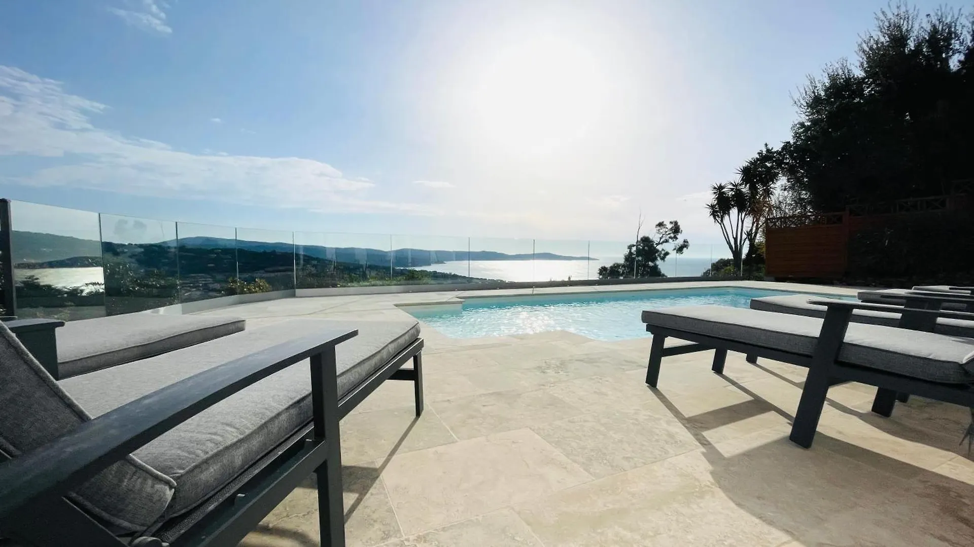 Villa Cacharelle Vue Mer Cavalaire-sur-Mer Couette-café